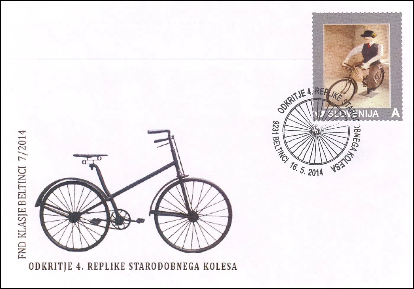 ODKRITJE 4. REPLIKE STARODOBNEGA KOLESA